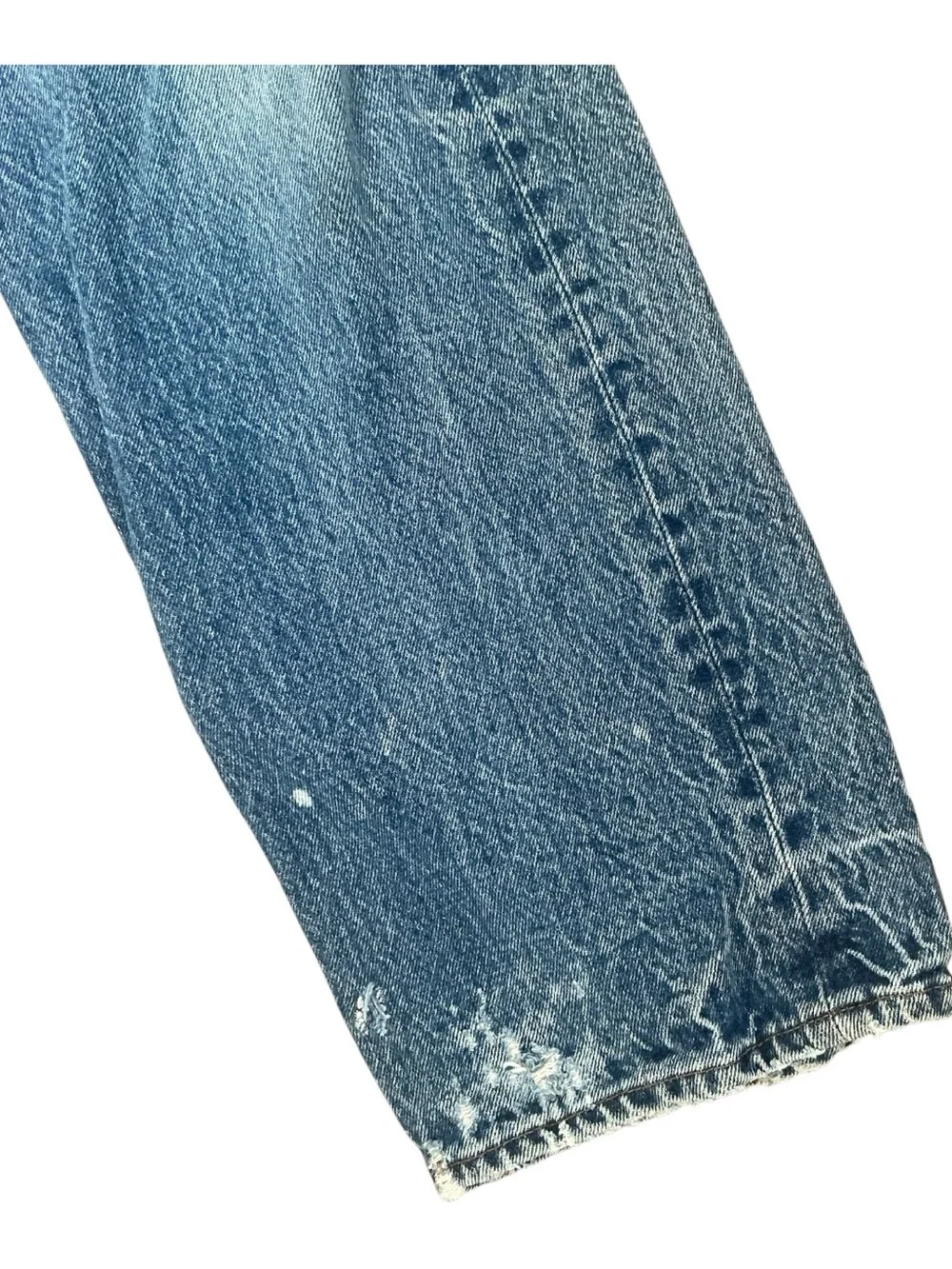 Vintage Levi’s 501 medium wash straight leg jeans 34 x 29